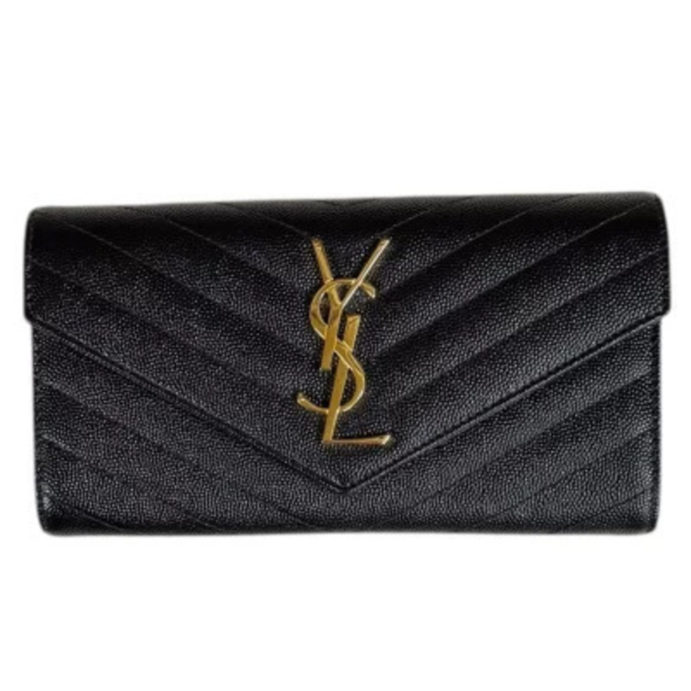Saint Laurent long wallet leather